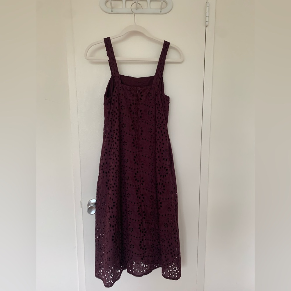 NWT Eyelet Midi Dress